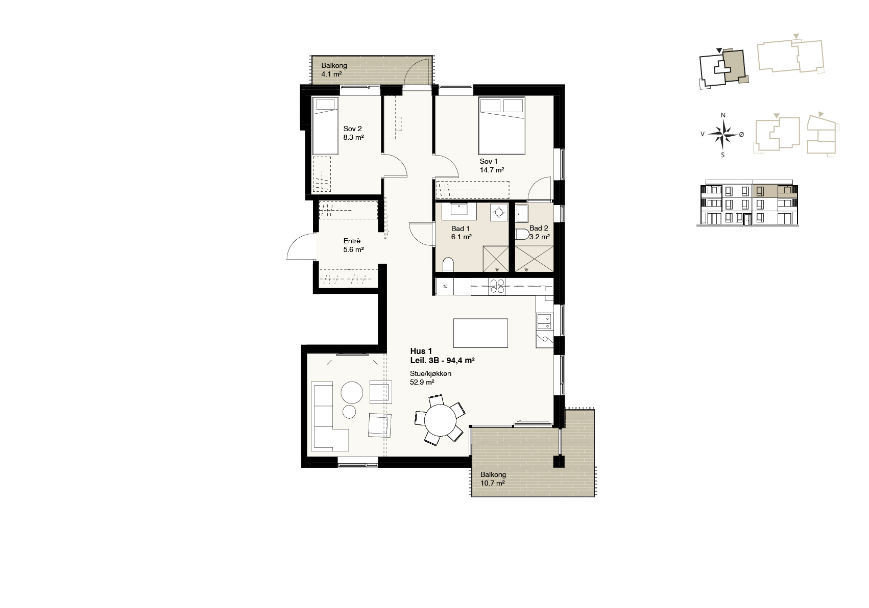 HUS1-3B
